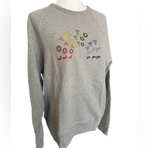 Madewell x Human Rights Campaign Love to All Sweatshirt XL Extra Large